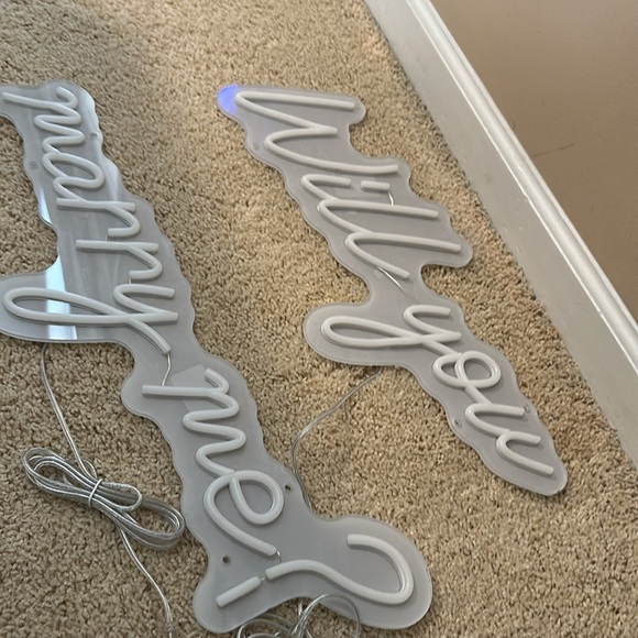 Will you Marry Me ? LED Neon Sign - Picture 6 of 11